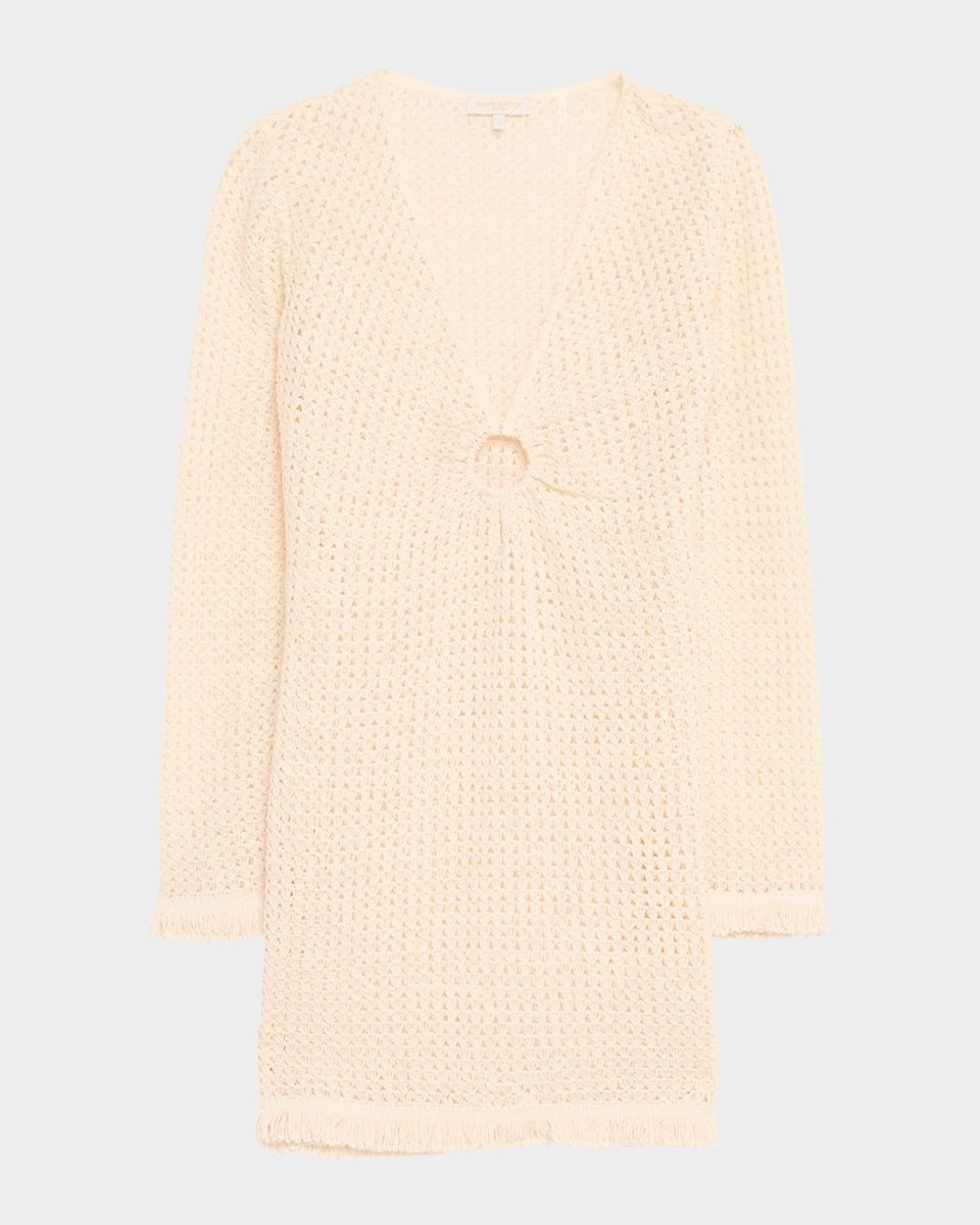 Cassie Crochet Sun Dress Coverup